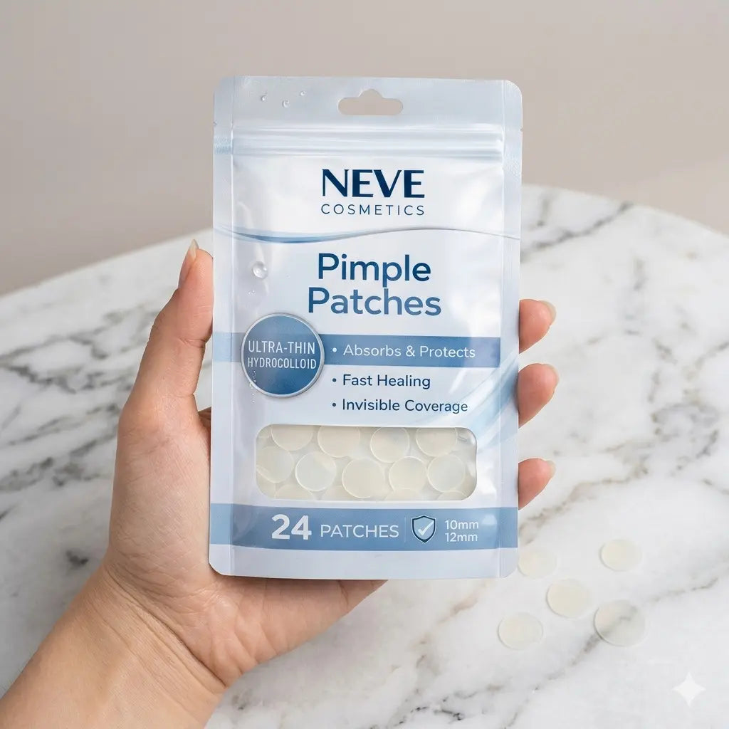 Ultra-Thin Hydrocolloid Pimple Patches (24 Count)